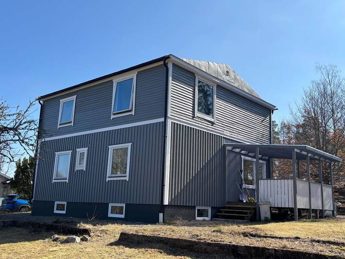 Ferienhaus für 6 Personen, mit Ausblick und Garten, mit Haustier
