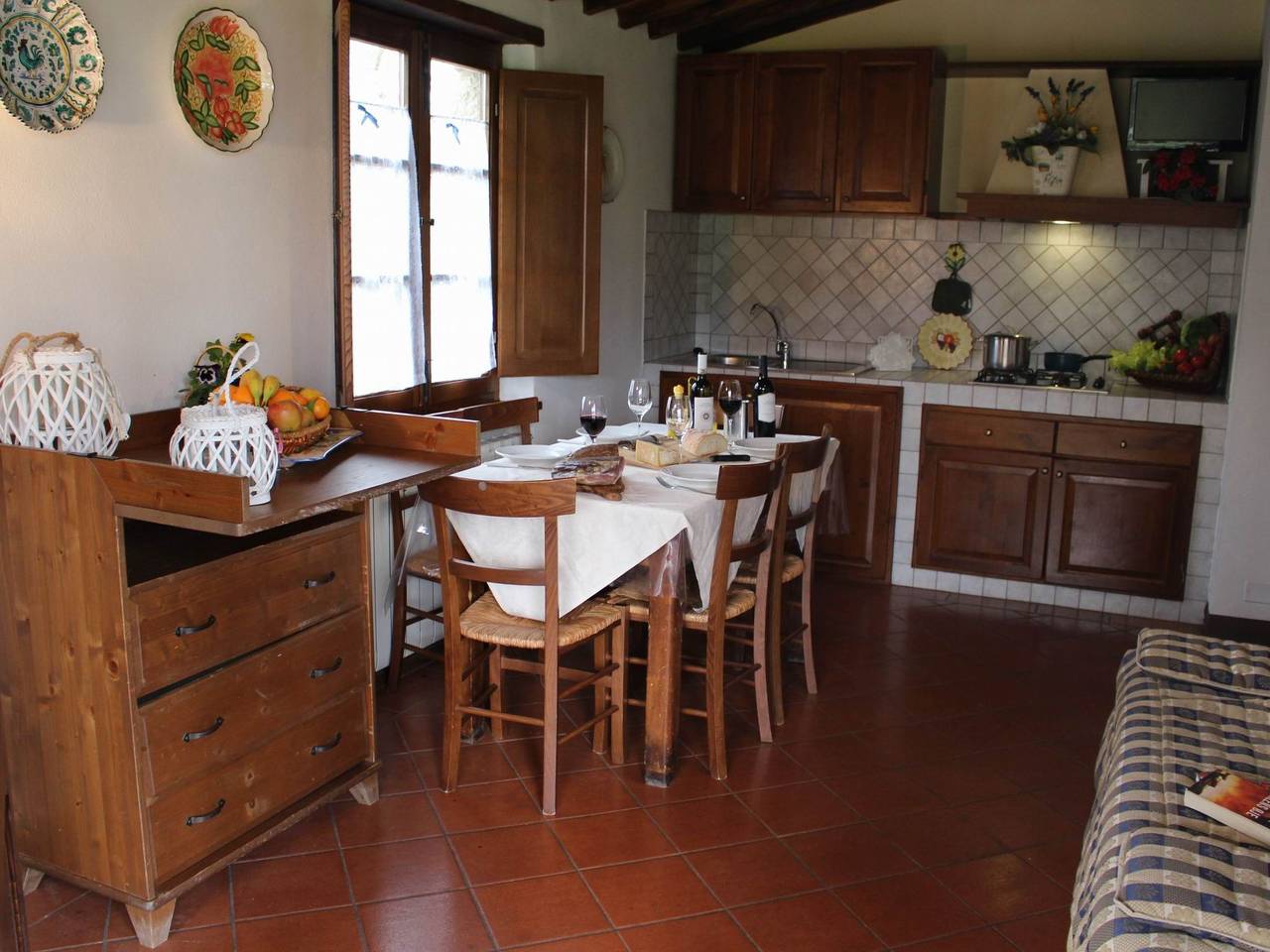 Appartamento intero, Wohnung "Santinovo pergola in Mensanello, Colle di Val d'Elsa