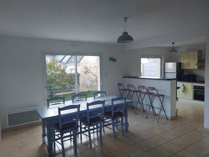 Location de vacances pour 6 personnes, avec terrasse dans Plage Poudrantais
