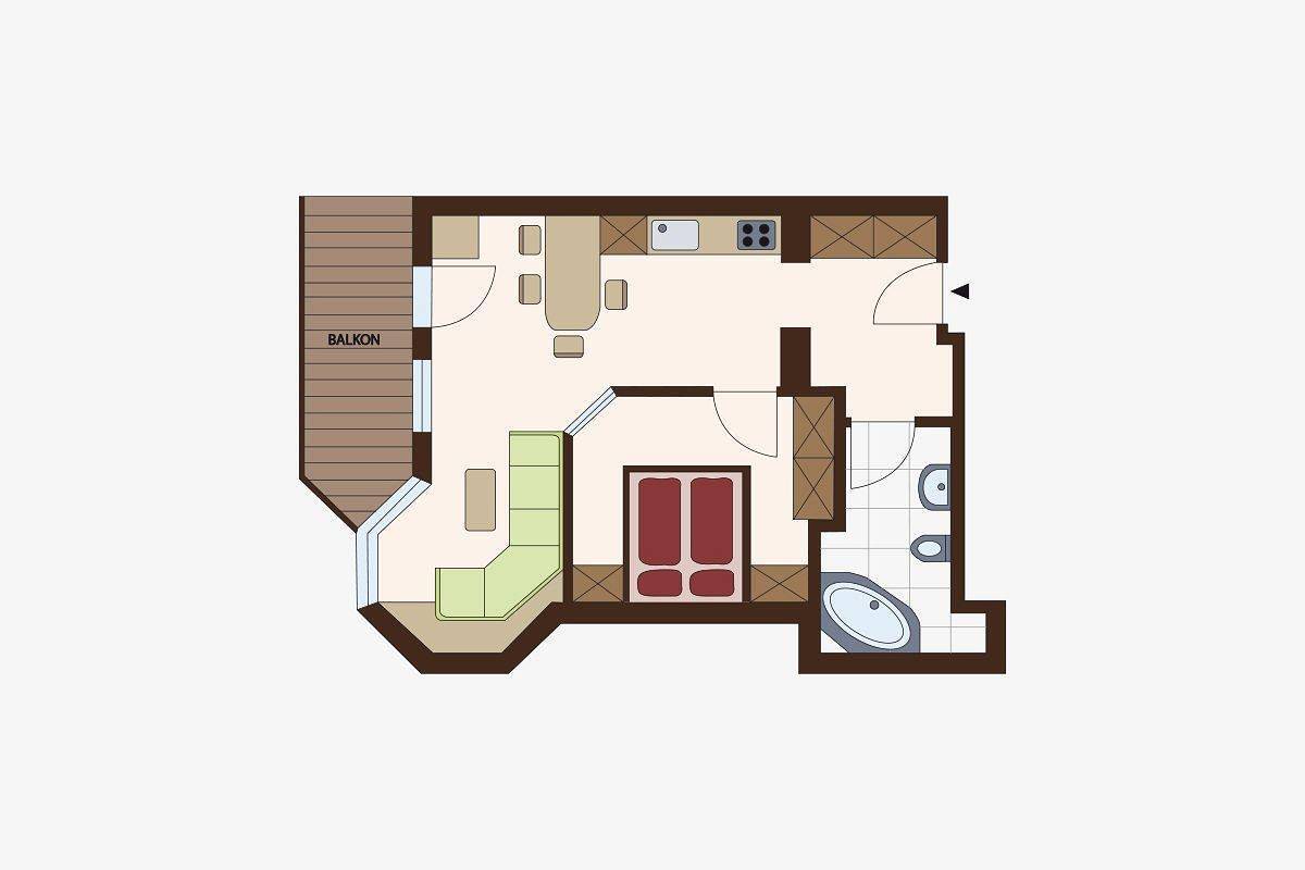 Ganze Ferienwohnung, Appartement "Edelweiss" in Niederthai, Umhausen