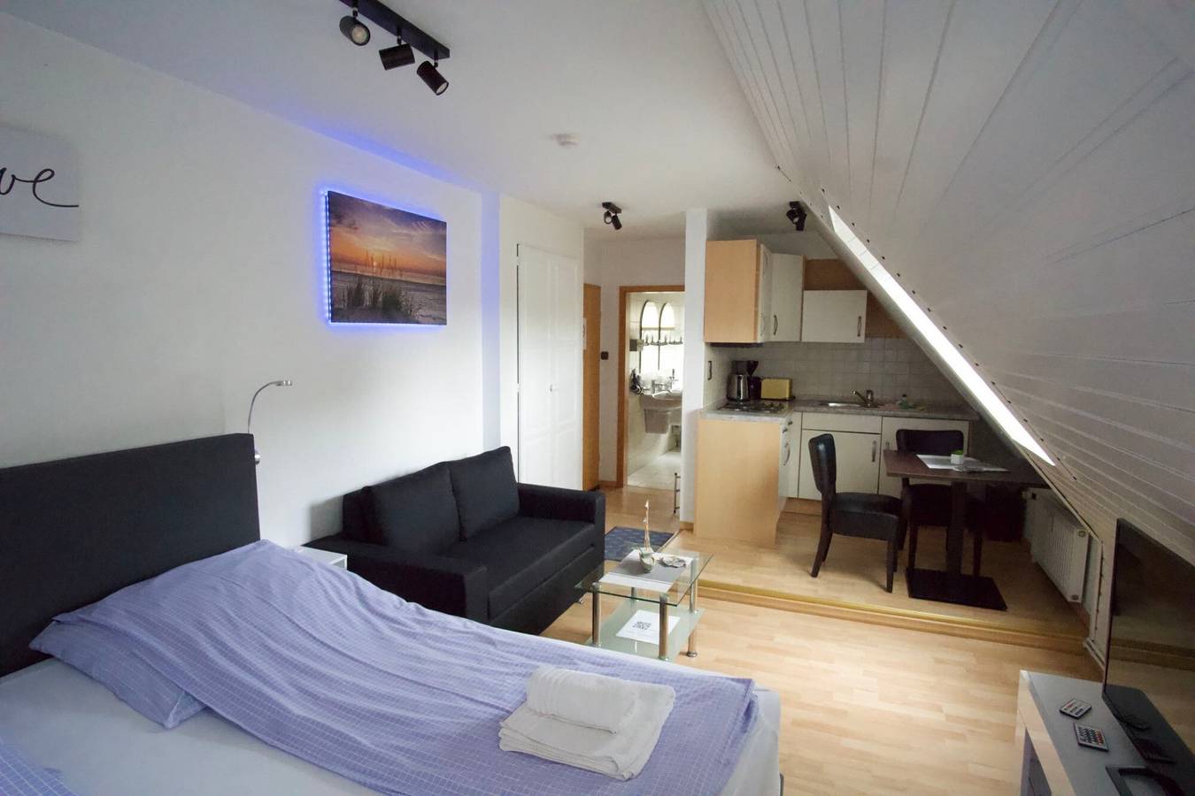 Ganzes Studio, Studio-Apartment „Luv Lee Duhnen 01“ mit Gemeinschaftsgarten und Wlan in Duhnen, Cuxhaven