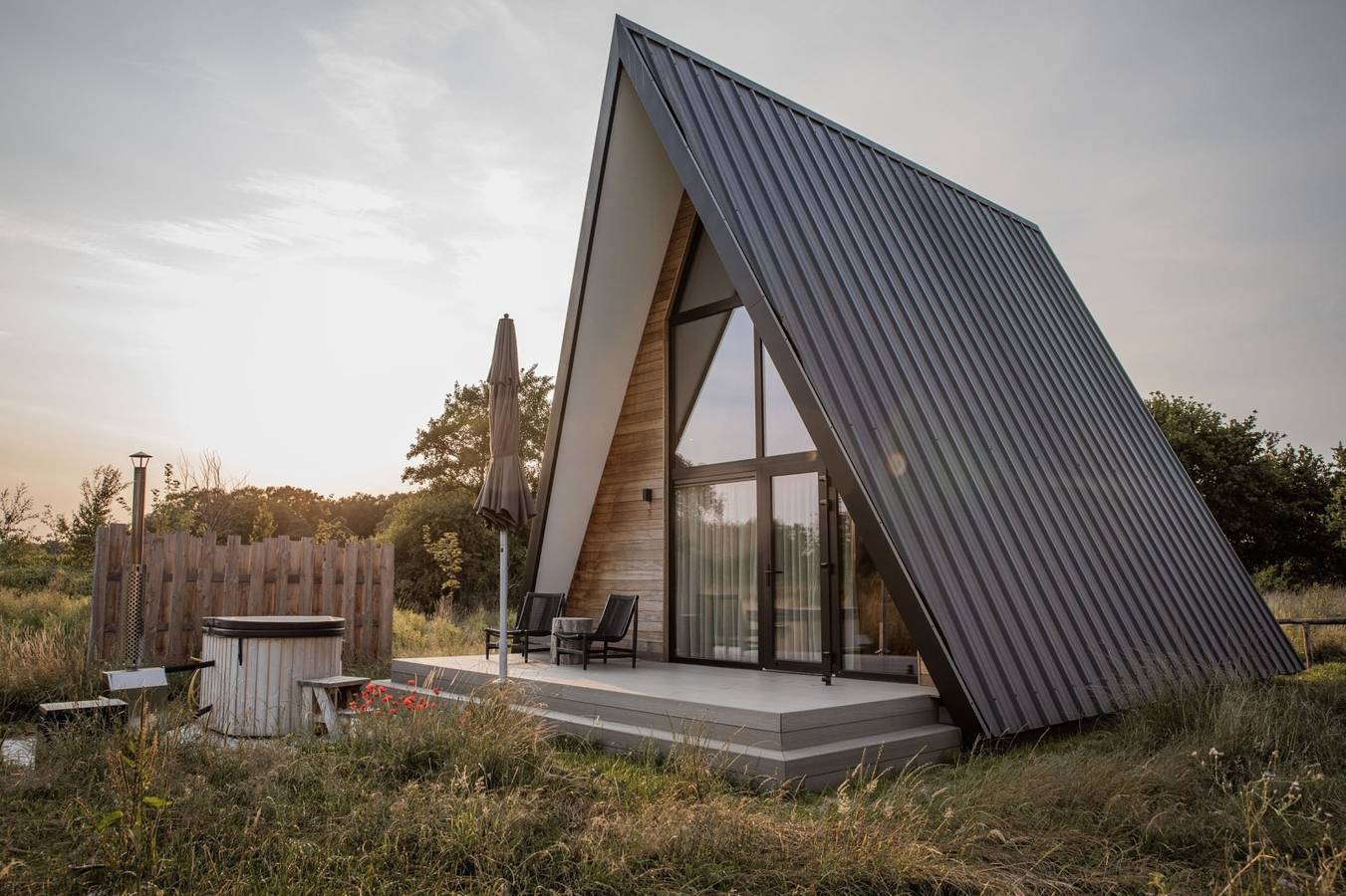 Einzigartiges Ferienhaus mit Whirlpool und Infrarotsauna, natürlicher Lage in Nordbrabant in Nordbrabant