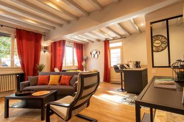 Gîte pour 6 personnes, avec jardin à Noyers-sur-Cher