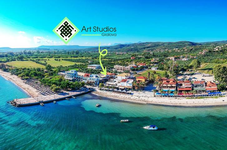 Studio für 2 Personen, mit Balkon auf den Peloponnes