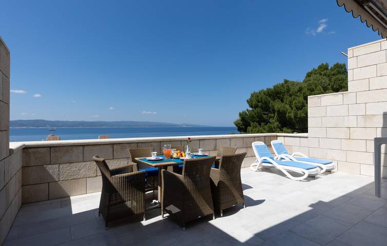 Ferienwohnung für 4 Personen, mit Terrasse und Garten in Brela - 4