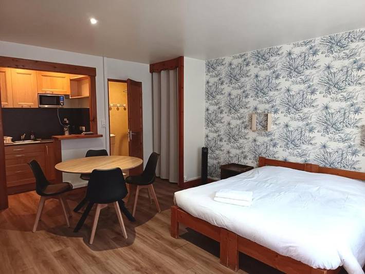 Location de vacances pour 3 personnes, avec terrasse et vue, animaux acceptés à Arlos - 2