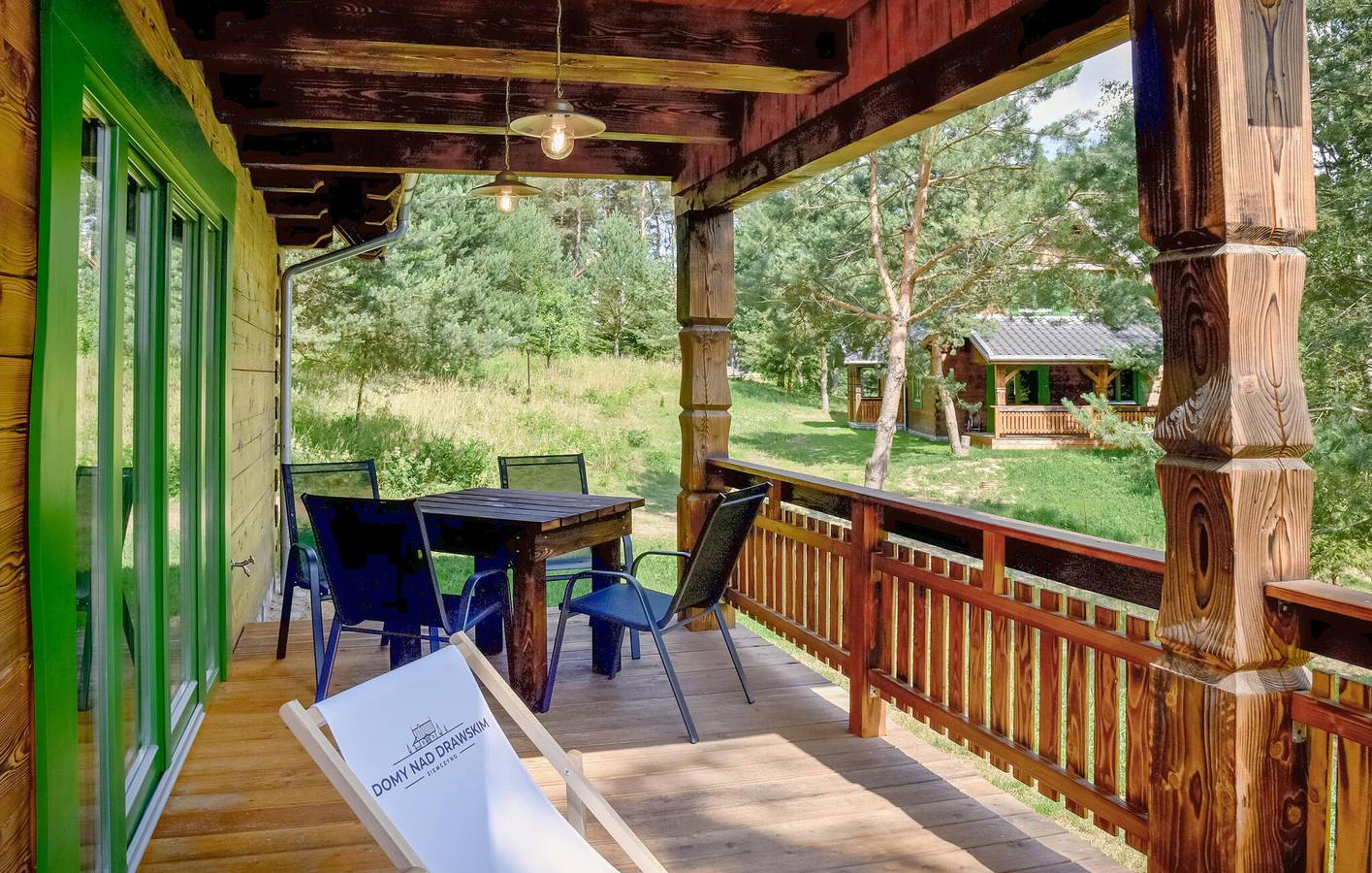 Casa de vacaciones para 5 personas con vistas al lago in Voivodato de Pomerania Occidental