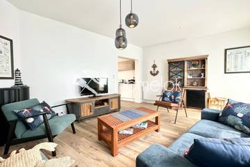 Gîte pour 4 personnes, avec balcon et jardin, adapté aux familles à Riantec