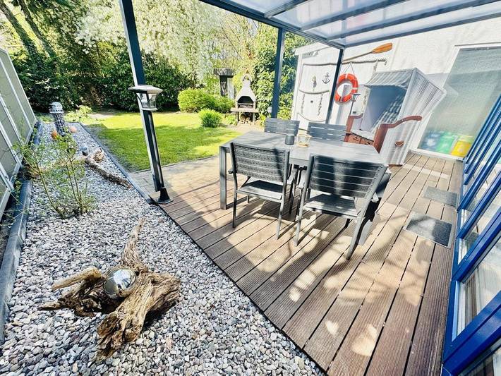 Ferienhaus für 4 Personen, mit Garten in Rostock