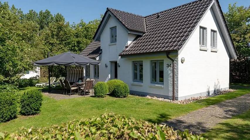 Ferienhaus für 5 Personen, mit Garten und Sauna sowie Terrasse, mit Haustier - 1