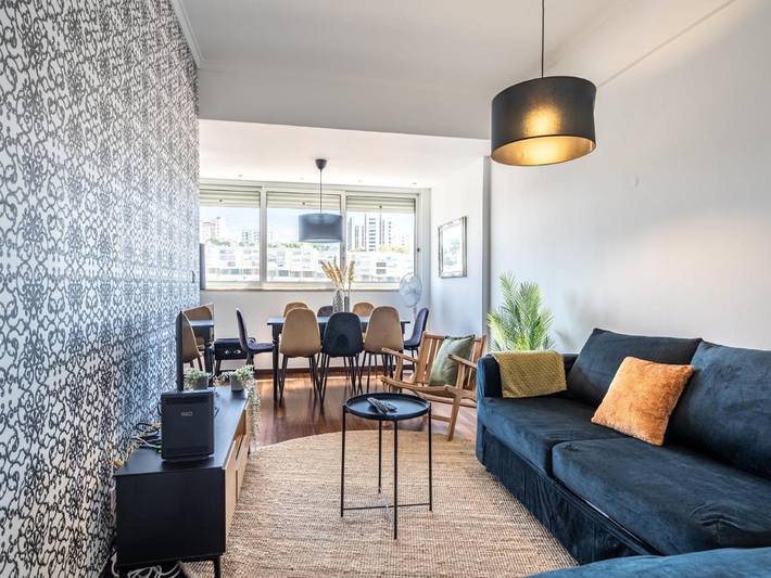 Apartamento de férias para 8 pessoas, com varanda em Lumiar