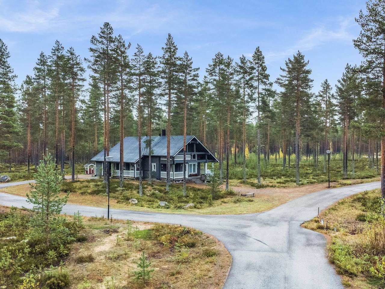 Sinisen tien helmi in Kannonkoski, Westfinnland