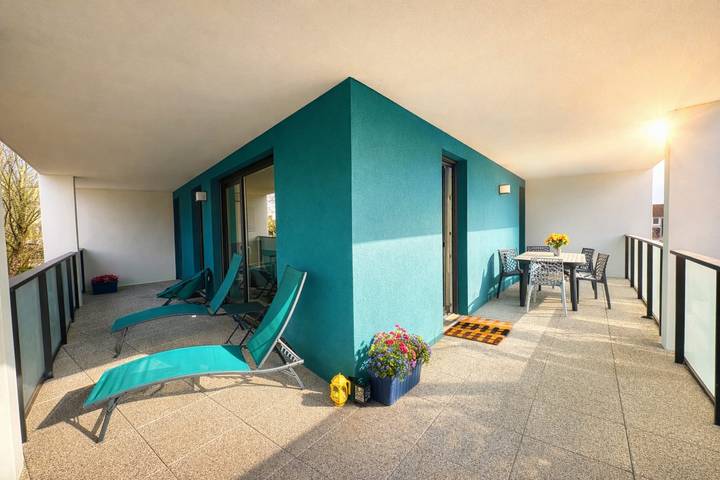 Appartement de vacances pour 4 personnes, avec balcon