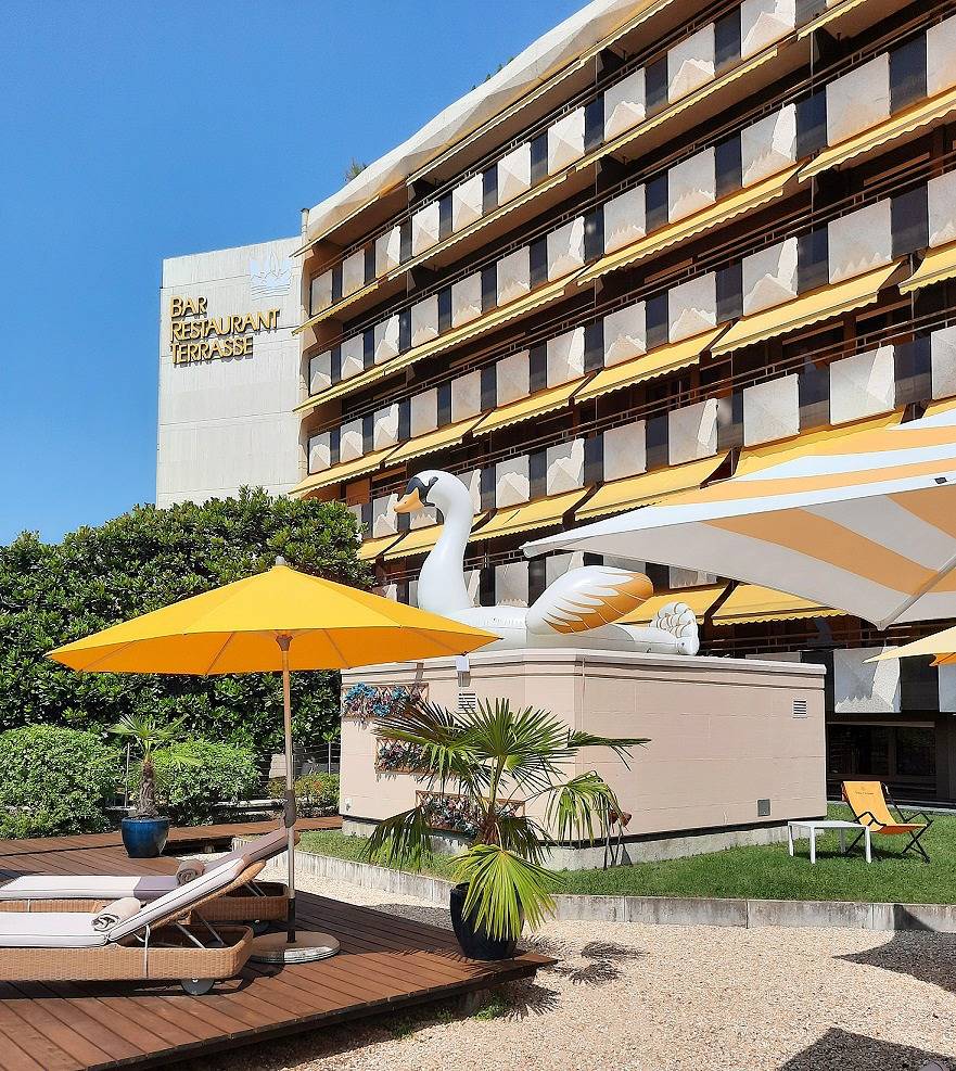 Royal Plaza Montreux - Superior-Zimmer, Stadtseite in Montreux, Genfer See