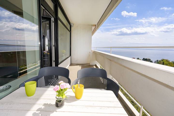 Ferienwohnung für 4 Personen, mit Balkon und Pool in Sierksdorf