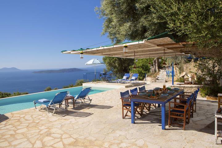 Villa für 18 Personen, mit Pool und Garten, kinderfreundlich auf Lefkada - 3