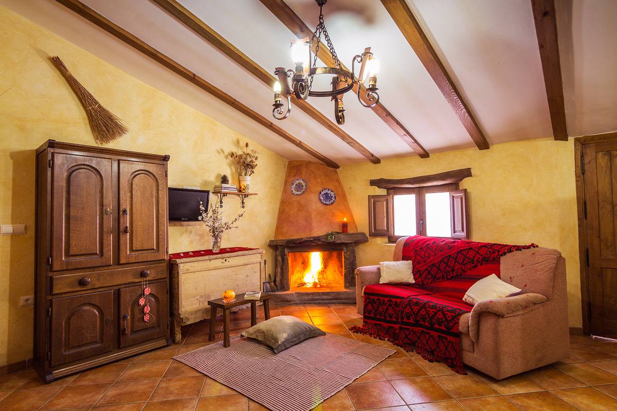 Das Bauernhaus la Albaida in Laroya, Cordillera Penibética