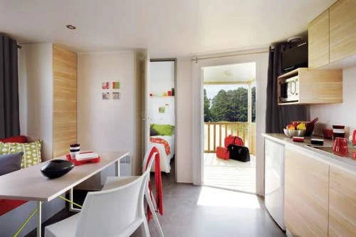 Wohnwagen für 4 Personen, mit Kinderpool in Les Vans - 2