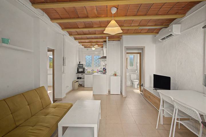 Hel lejlighed, Maset De La Salut Apartment with Mountain Views and Wi-Fi in Piera, Barcelona indland