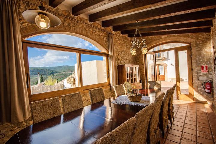 Casa rural para 18 personas, con jardín en Bajo Penedés - 4