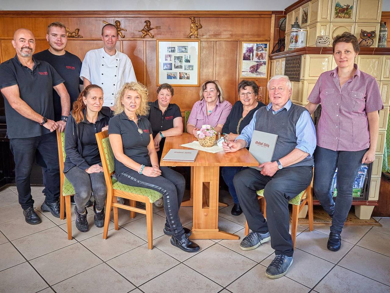 Gasthof Hillig - Einzelzimmer, Dusche, Wc in Bad Gottleuba-Berggießhübel, Elbsandsteingebirge