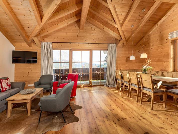Chalet für 8 Personen, mit Balkon und Garten, kinderfreundlich in Rohrmoos