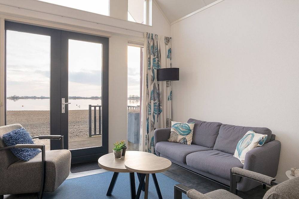 Gemütliche 4-Personen-Strandlodge in Friesland