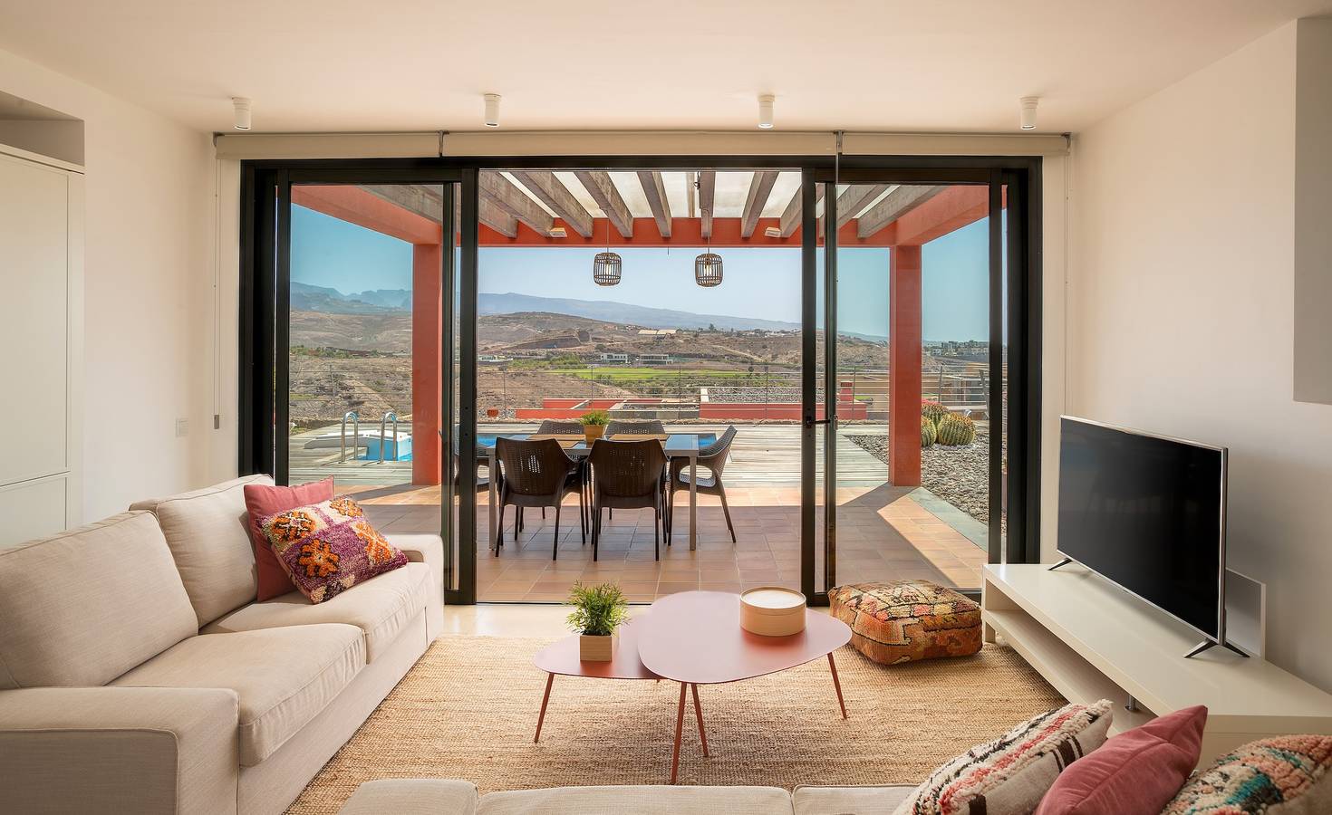 Las Terrazas Villa 3 met zeezicht, Wifi, zwembad, tuin & terrassen, foto 6