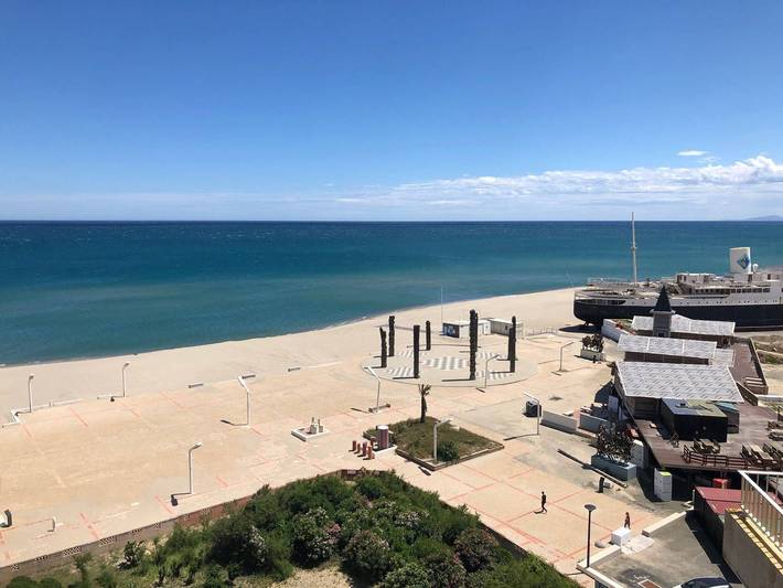 Gîte pour 6 personnes, avec terrasse dans Port Barcarès