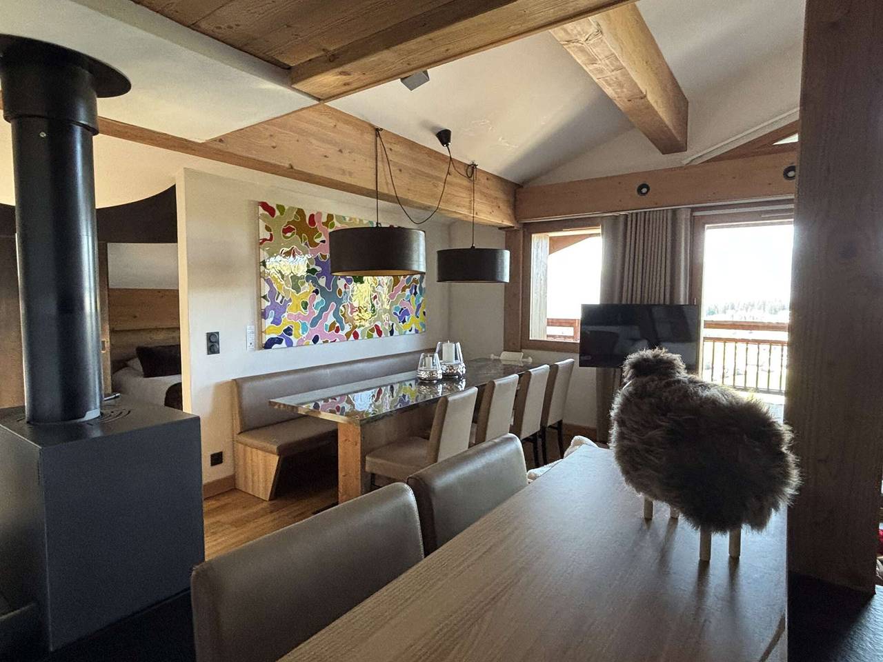 Appartamento intero, 4-star apartment, 10 people, Spa, parking in Les Saisies in Les Saisies, Albertville e dintorni