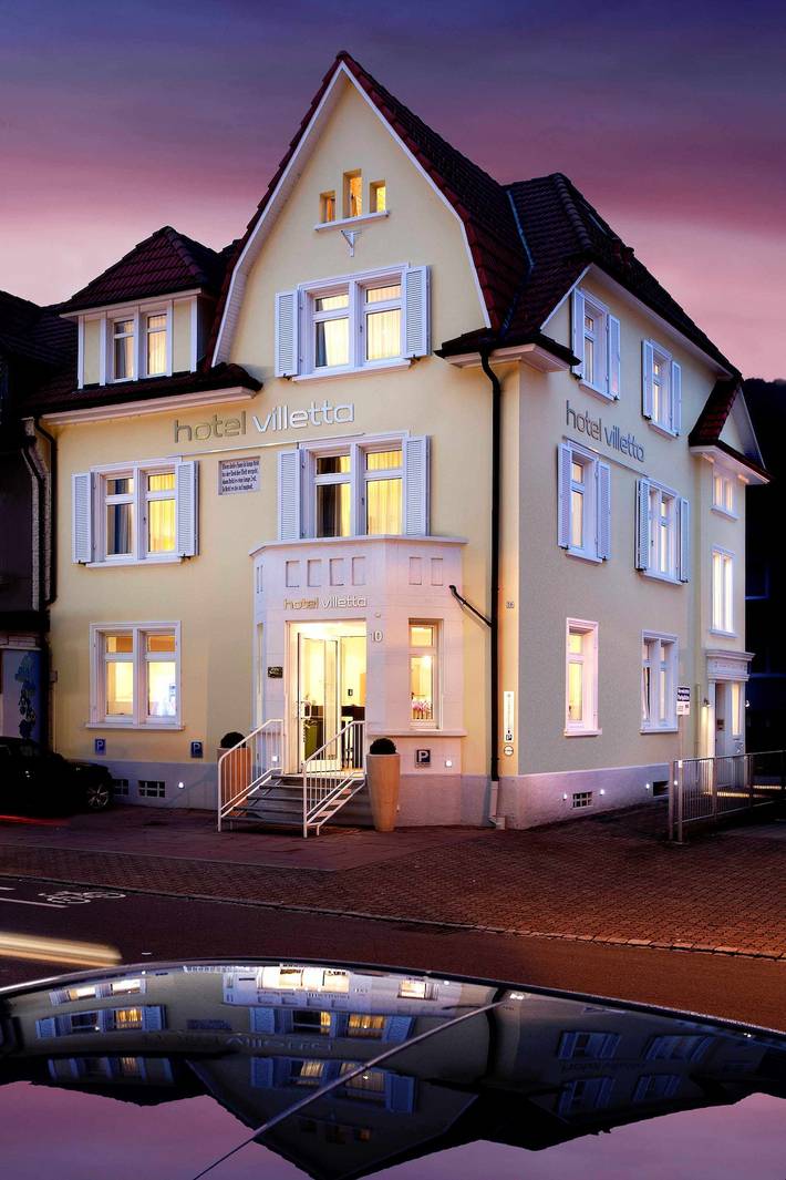Hotel, mit Terrasse in Dreiländereck