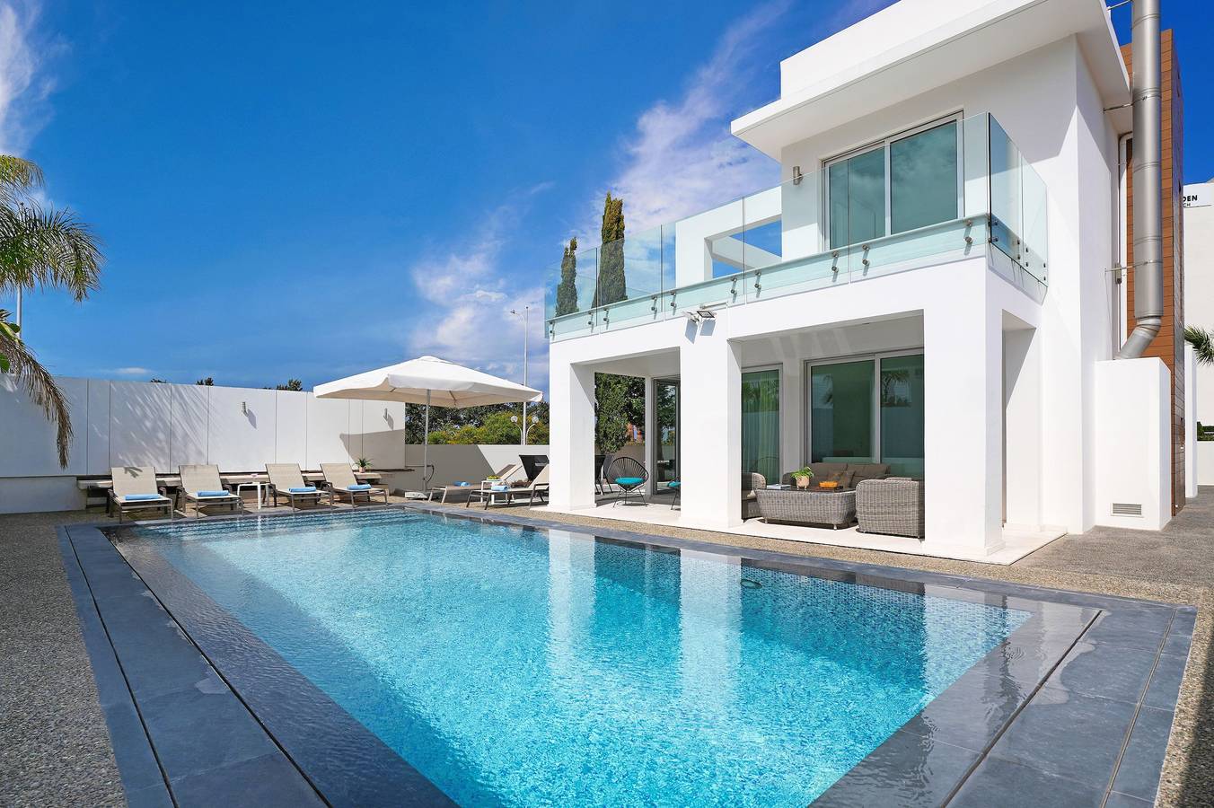 Villa per 4 persone con piscina in Protaras, Sud di Cipro