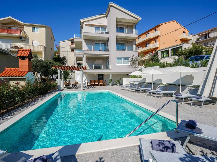 Ganze Wohnung, Für 4 Personen ca. 50 m² in Podstrana, Dalmatien (Gespanschaft Split-Dalma in Podstrana, Split-Dalmatien