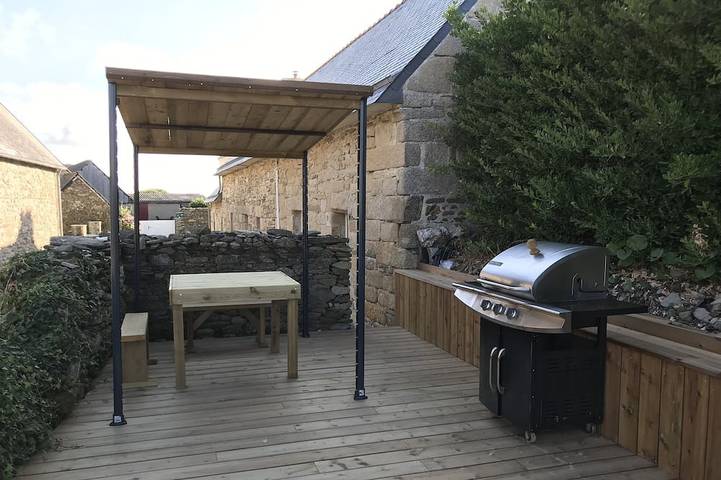 Location de vacances pour 3 personnes, avec terrasse et jardin à Pouldreuzic - 4