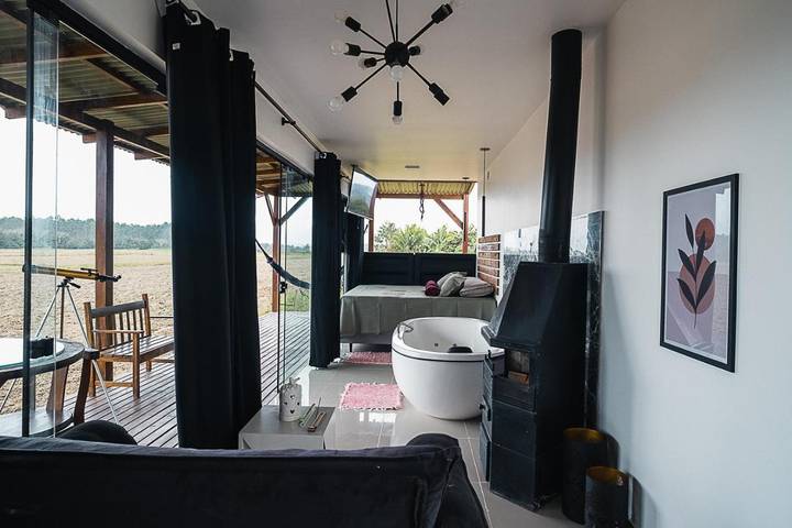 Villa pour 2 personnes, avec jardin et jacuzzi dans le Sud (Brésil)