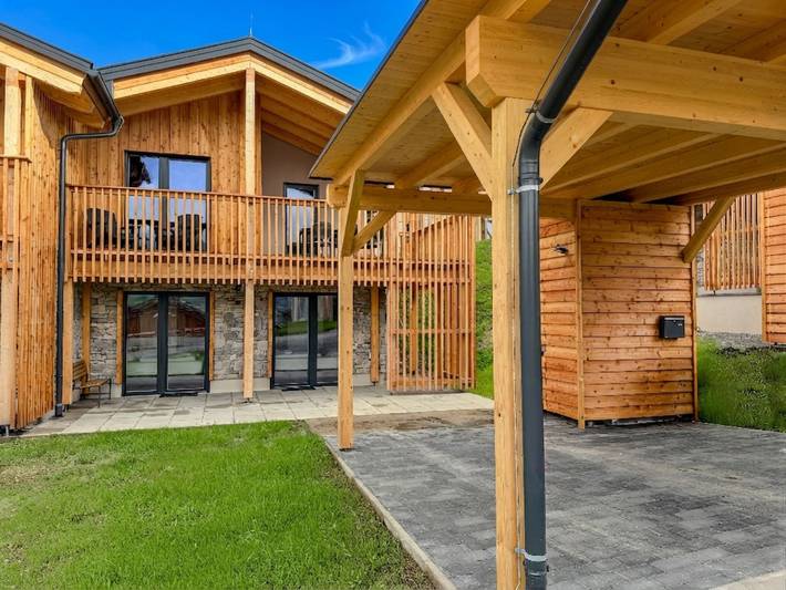 Chalet für 6 Personen, mit Balkon und Balkon/Terrasse sowie Terrasse und Garten in St. Lambrecht