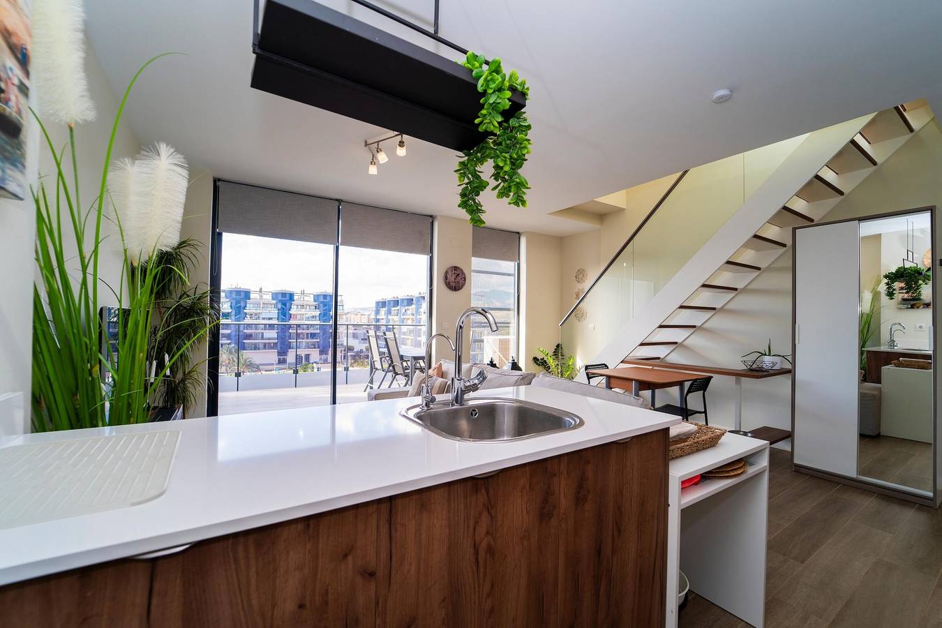 Penthouse voor 4 personen met tuin in Villajoyosa, Costa Blanca