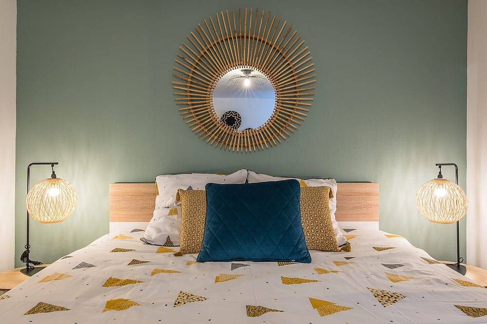Apartamento entero, ⭐Appart 4 pers design & cosy au Coeur de Selestat ⭐ Jardin in Sélestat, Región de Sélestat-Erstein
