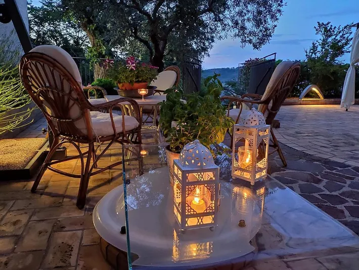 Bed and breakfast per 4 persone, con giardino e panorama - 1