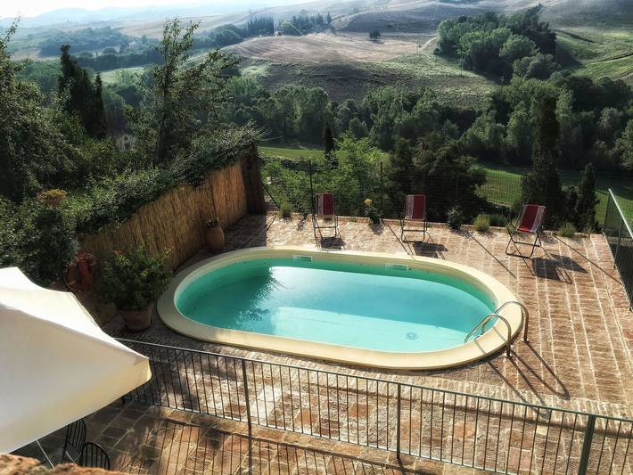 Location de vacances pour 5 personnes, avec terrasse et jardin à Montalcino - 4