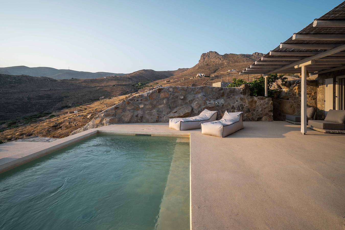 Villa 'Vagia' con Piscina Privata, Terrazza Privata e Aria Condizionata in Cicladi