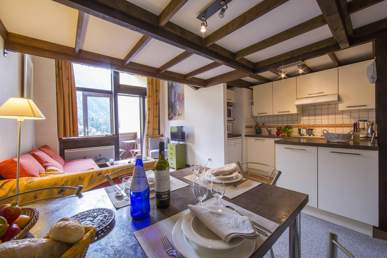 Entire apartment, Résidence Grand Roc - Bruyères 207 in Argentière, Chamonix-Mont-Blanc
