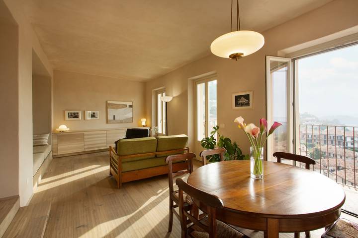 Appartamento per 4 persone, con Balcone e Terrazza nonché Panorama a Monforte d'Alba