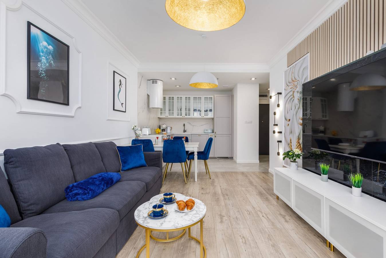 Cały apartament, Apartament wakacyjny dla 4 osób z sauna in Dziwnów, Baltic Sea Pomerania