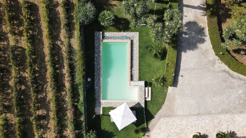 Agriturismo per 6 persone, con panorama e giardino a Partinico