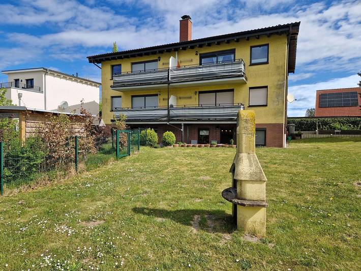 Ferienwohnung für 5 Personen, mit Garten und Ausblick