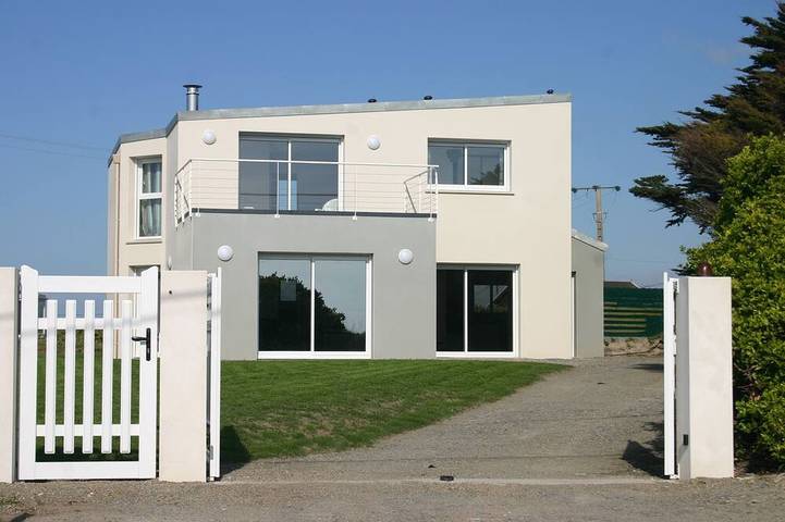 Maison de vacances pour 6 personnes, avec balcon ainsi que jacuzzi et jardin