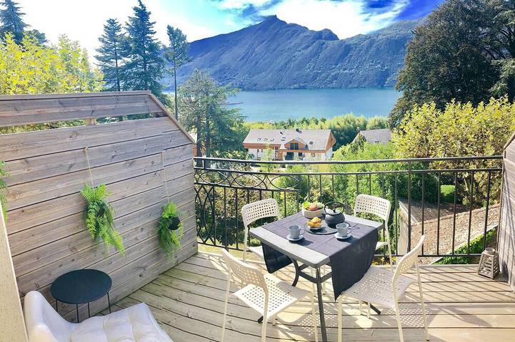 Appartement de vacances pour 2 personnes, avec terrasse à Aix-les-Bains