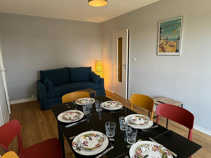 Gîte pour 6 personnes, avec Balcon à Cabourg - 4