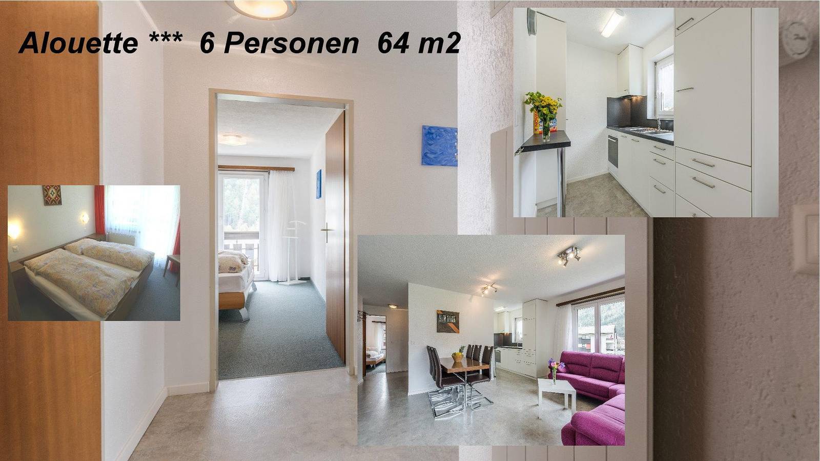 Appartement de vacances entier, Appartement à 6 lits Nr. 13 in Saas-Fee, Alpes valaisannes